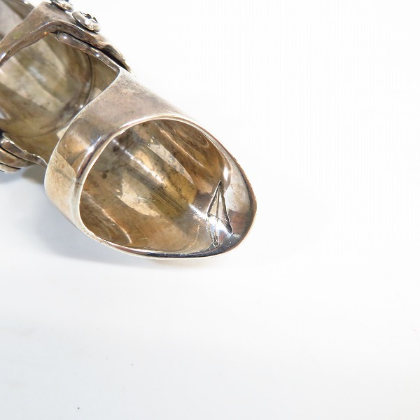 実際に弊社で買取させて頂いた【ギャラ付】CRAZY PIG/クレイジーピッグ ラージ アーマーリングの画像 5枚目