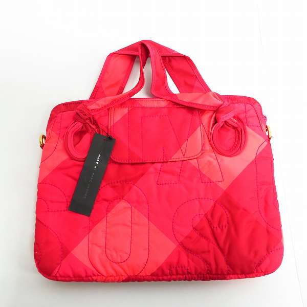 実際に弊社で買取させて頂いた【未使用】MARC BY MARC JACOBS/マークバイマークジェイコブス 2WAY PCケース/ブリーフケース M6131038の画像 1枚目