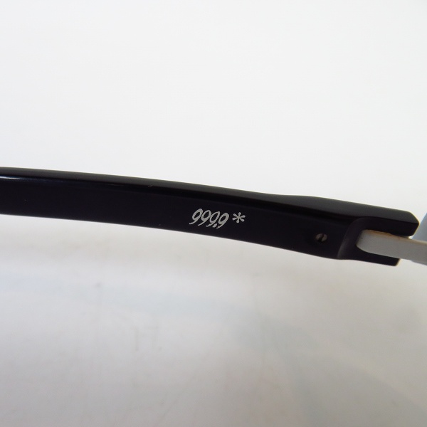 実際に弊社で買取させて頂いた999.9/フォーナインズ メガネフレーム S-331Tの画像 5枚目