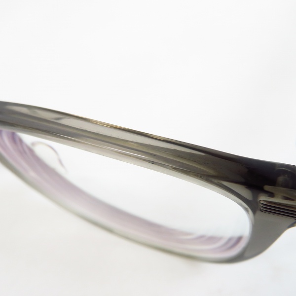 実際に弊社で買取させて頂いた999.9/フォーナインズ 度入り フルリム メガネフレーム/アイウェア NPM-103 の画像 7枚目