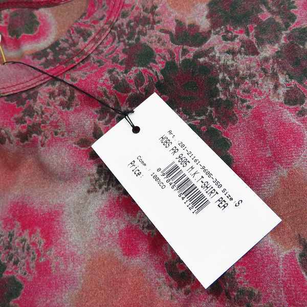 実際に弊社で買取させて頂いた【未使用】DRIES VAN NOTEN/ドリスヴァンノッテン HOBS PR 9605 総柄 半袖Tシャツ size：Sの画像 5枚目