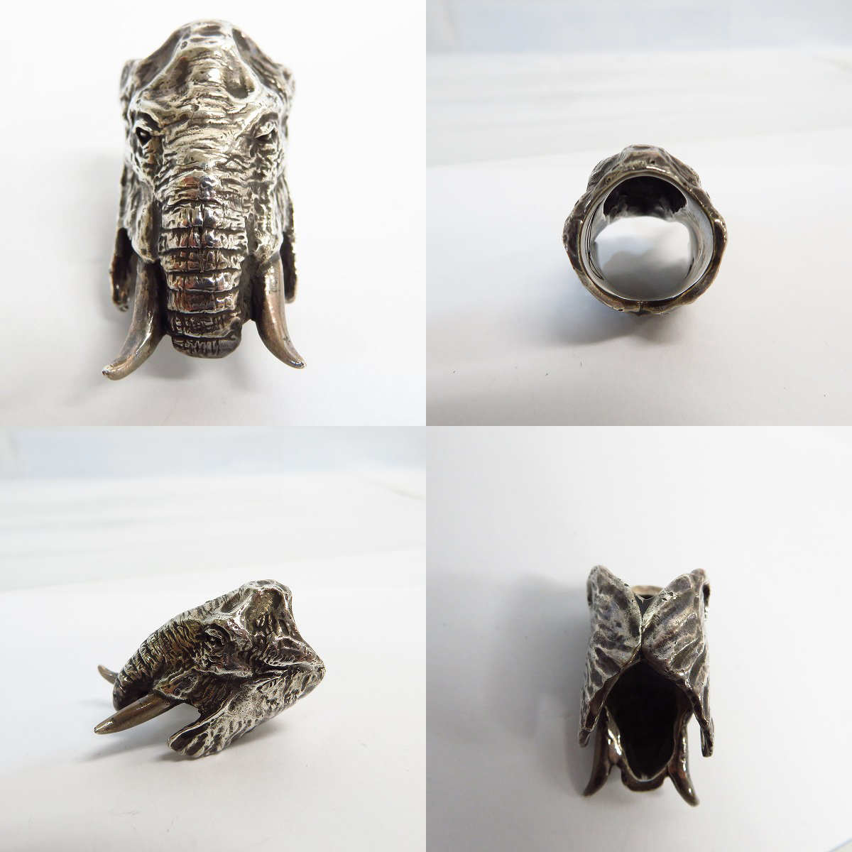 実際に弊社で買取させて頂いた【ギャラ付】CRAZY PIG/クレイジーピッグ ラージエレファントリング 6.5号の画像 1枚目