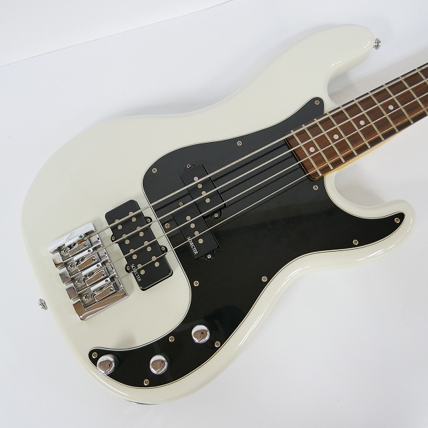 実際に弊社で買取させて頂いた★【難あり】SCHECTER/シェクター DIAMOND SERIES AD-DIAMOND-P VWHT エレキベース ソフトケース付きの画像 4枚目