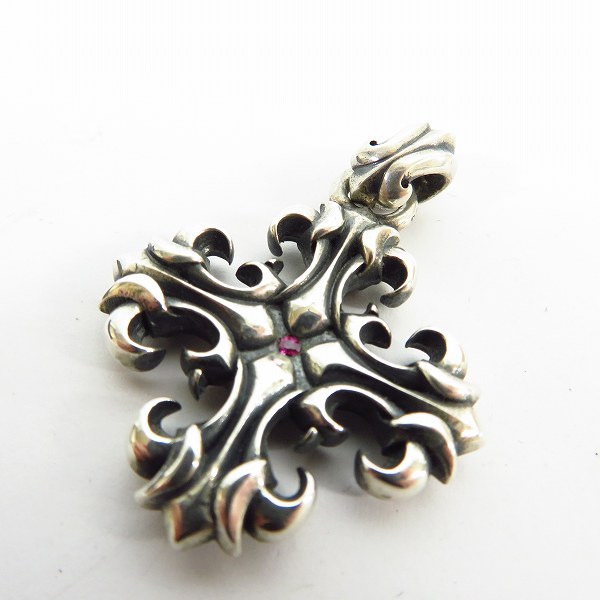 実際に弊社で買取させて頂いたDEAL DESIGN/ディールデザイン グランドリリークロスペンダント ｗ/ストーン