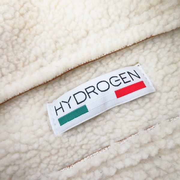 実際に弊社で買取させて頂いたHYDROGEN/ハイドロゲン B-3 ムートン フライトジャケット Sの画像 2枚目