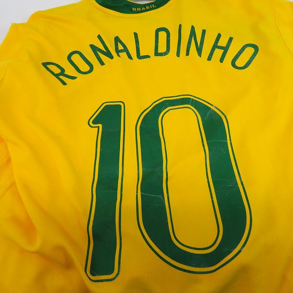 NIKE/ナイキ ブラジル代表 06/07 ホーム レプリカユニフォーム #10