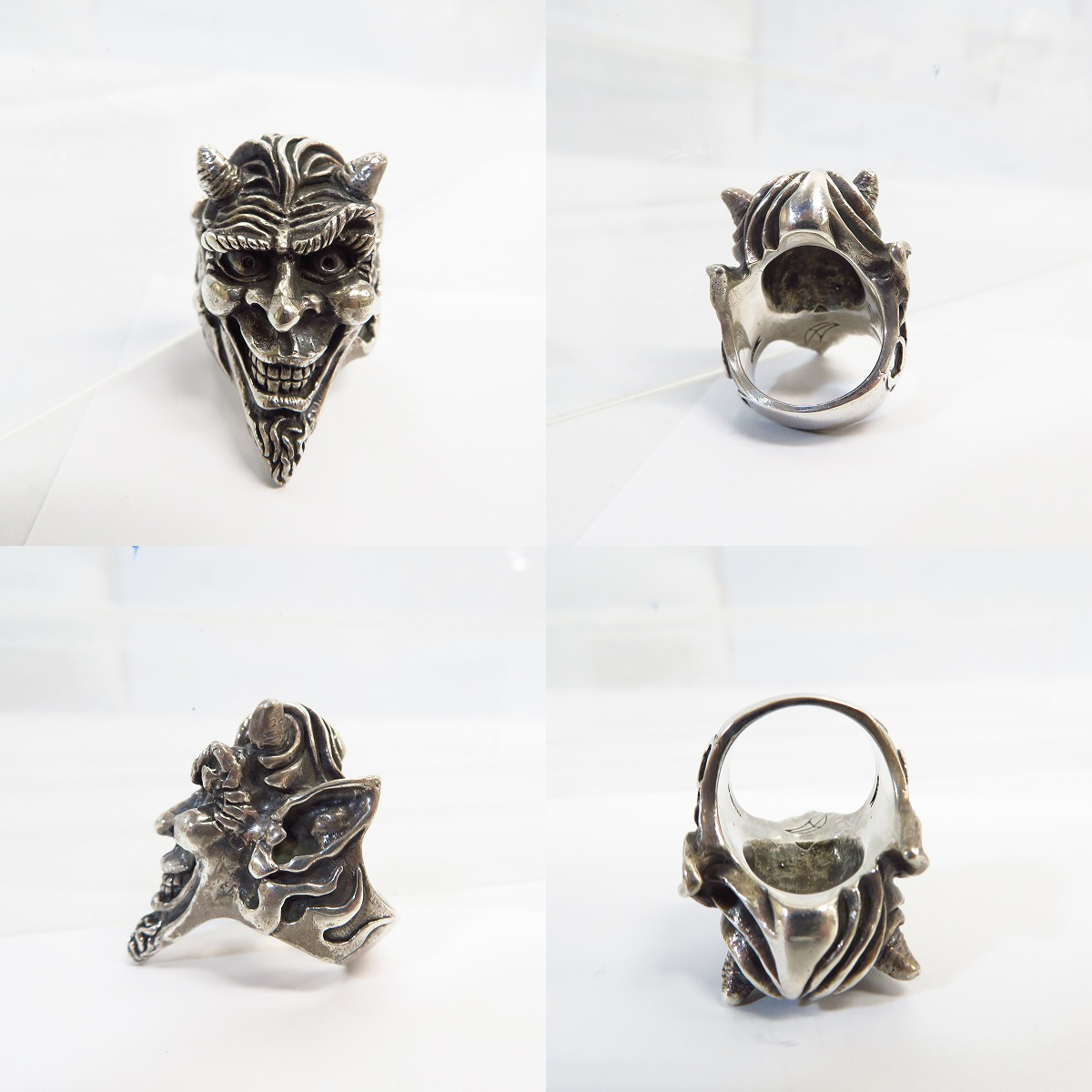 実際に弊社で買取させて頂いた【ギャラ付】CRAZY PIG/クレイジーピッグ EL DIABLO/エルディアブロ リング 15号の画像 1枚目