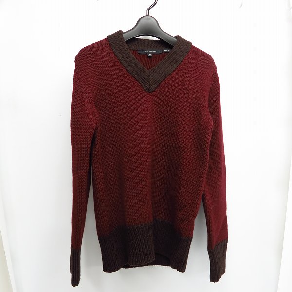 実際に弊社で買取させて頂いたMARC JACOBS/マークジェイコブス Vネックウールセーター/XS