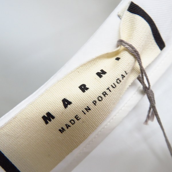 実際に弊社で買取させて頂いたMARNI/マルニ BLUSA GIROCOLLO クルーネックブラウス CAMAP46A00 TP019 00W01/40の画像 2枚目