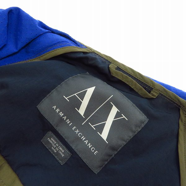 実際に弊社で買取させて頂いたARMANI EXCHANGE/アルマーニ エクスチェンジ マウンテンジャケット/ナイロンジャケット/Mの画像 2枚目