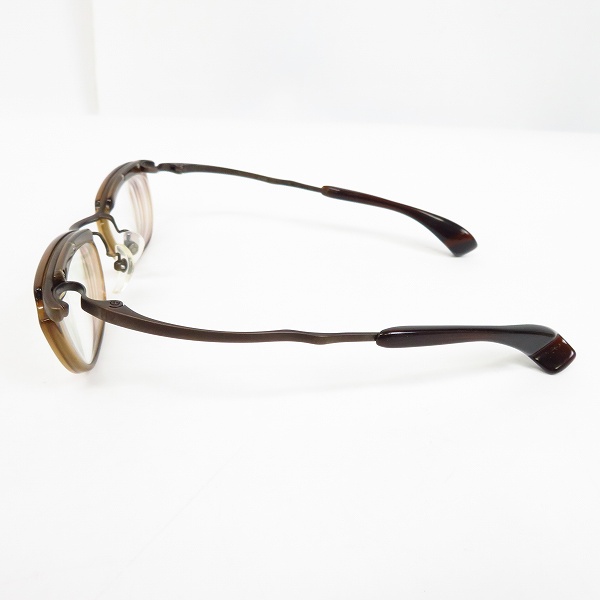実際に弊社で買取させて頂いた999.9/フォーナインズ  度入り 眼鏡/メガネフレーム ヴィンテージモデル M-10の画像 2枚目