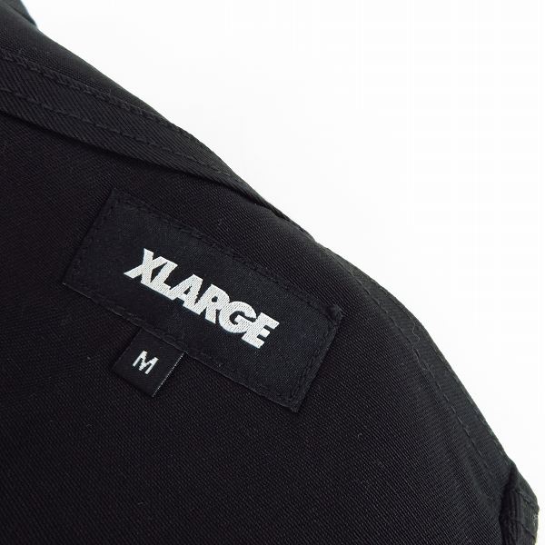 実際に弊社で買取させて頂いたX-LARGE×Dickies/エクストララージ×ディッキーズ オーバーオール ブラック/Mの画像 4枚目