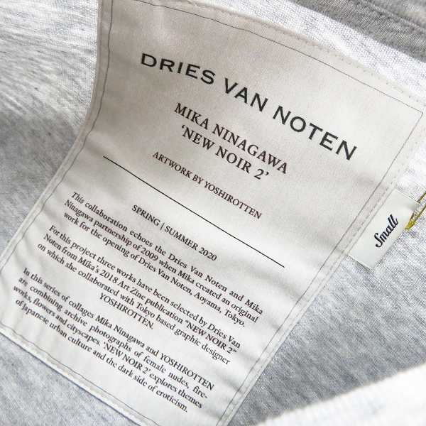 実際に弊社で買取させて頂いた【未使用】DRIES VAN NOTEN/ドリスヴァンノッテン HABS PRMIKA 9612M プリント半袖Tシャツ size：Sの画像 2枚目