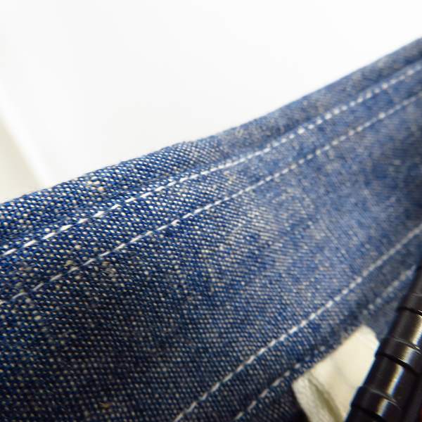 実際に弊社で買取させて頂いたJUNYA WATANABE COMME des GARCONS/ジュンヤワタナベコムデギャルソン デニムシャツ AD2008 Sの画像 5枚目