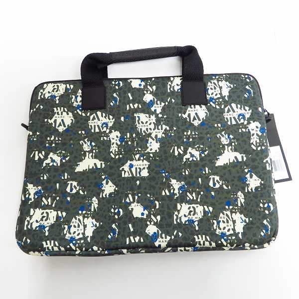 実際に弊社で買取させて頂いた【未使用】MARC BY MARC JACOBS/マークバイマークジェイコブス PCケース/ブリーフケース M0001052Aの画像 1枚目