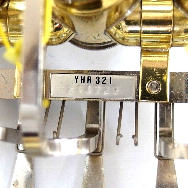 実際に弊社で買取させて頂いた★【ジャンク】YAMAHA/ヤマハ YHR321 フレンチホルン ハードケース付きの画像 3枚目