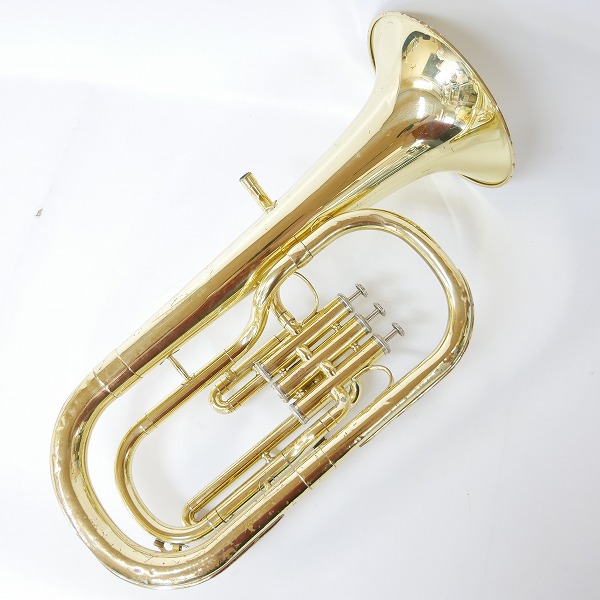 実際に弊社で買取させて頂いた★【ジャンク】YAMAHA/ヤマハ YAH-202/YAH202 アルトホルン ハードケース付の画像 2枚目