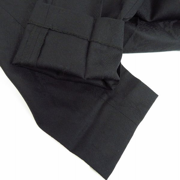 実際に弊社で買取させて頂いたHYSTERICS/ヒステリックス ピークドラペル ロングジャケット 05173AJ02/1タック九分丈スラックスPT 05173AP05 セットアップ の画像 6枚目