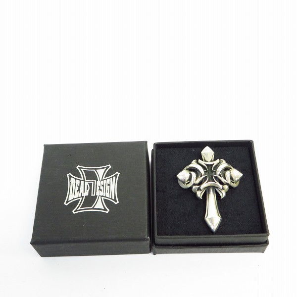 実際に弊社で買取させて頂いたDEAL DESIGN/ディールデザイン バフォメットクロス ペンダント L/ラージの画像 5枚目