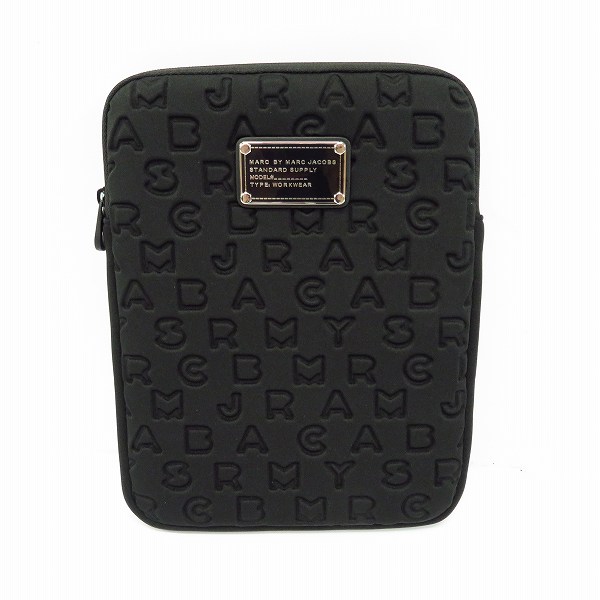 実際に弊社で買取させて頂いた【未使用】MARC BY MARC JACOBS/マークバイマークジェイコブス PC タブレットケース ブラック M6PE024
