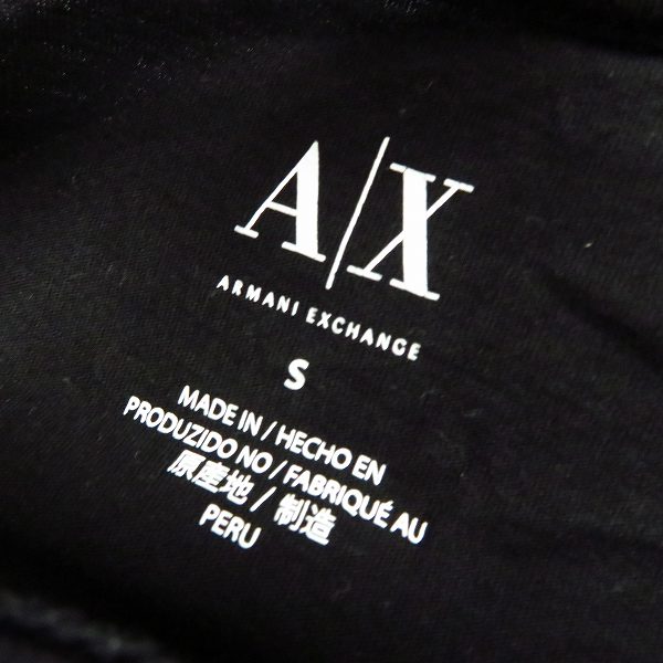 実際に弊社で買取させて頂いたARMANI EXCHANGE/アルマーニエクスチェンジ  プリントカットソー/ポロシャツ トップス 4点セット SIZE：S/Mの画像 2枚目
