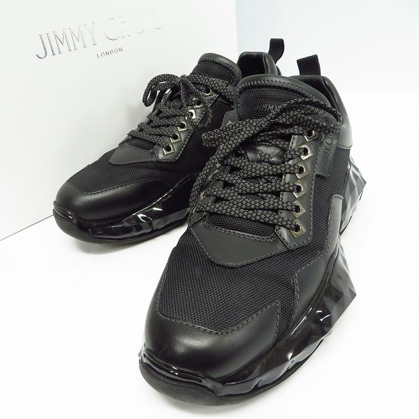 実際に弊社で買取させて頂いたJIMMY CHOO/ジミーチュウ Diamond/ダイヤモンド スニーカー/42
