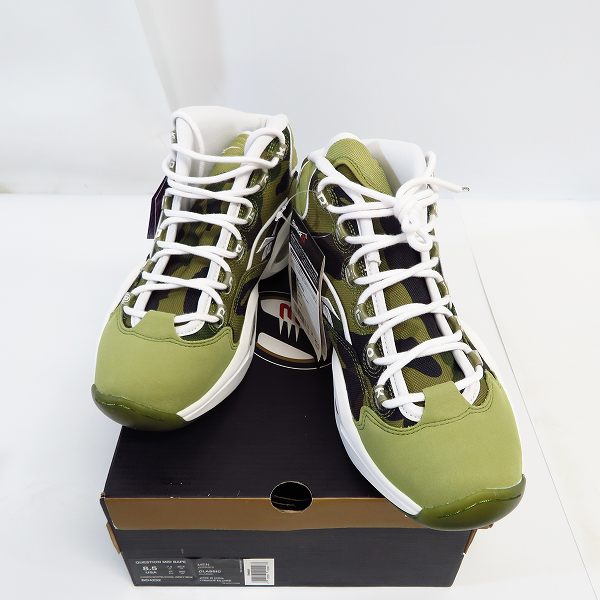未使用】Reebok CLASSIC×A BATHING APE×mita sneakers QUESTION 未使用】Reebok CLASSIC×A BATHING APE×mita sneakers QUESTION