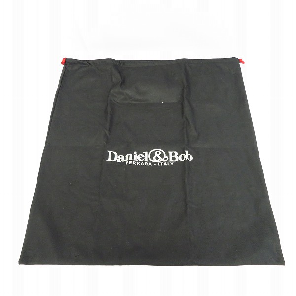 実際に弊社で買取させて頂いたDaniel&Bob/ダニエル&ボブ 2WAY レザートートバッグ ブラックの画像 6枚目