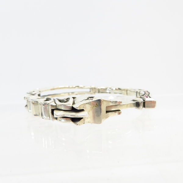 実際に弊社で買取させて頂いたDEAL DESIGN/ディールデザイン 2016collection SV925 ソリッドホースカフバングル 391470の画像 4枚目