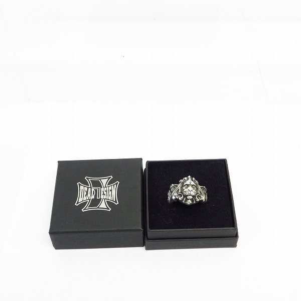 実際に弊社で買取させて頂いたDEAL DESIGN/ディールデザイン ライオンリング/24号の画像 8枚目