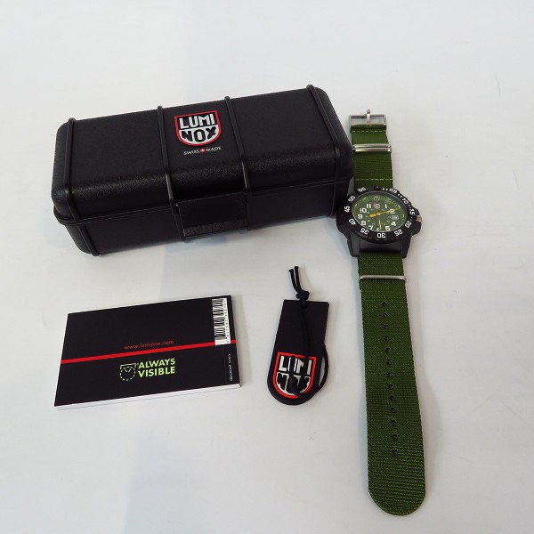 実際に弊社で買取させて頂いたLUMINOX/ルミノックス ネイビーシールズ 3500シリーズ XS.3517 腕時計の画像 5枚目