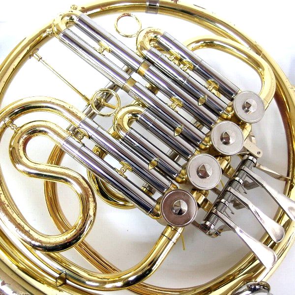 実際に弊社で買取させて頂いた★【ジャンク】YAMAHA/ヤマハ YHR321 フレンチホルン ハードケース付きの画像 6枚目