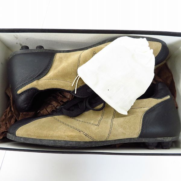 実際に弊社で買取させて頂いた【観賞用】DIRK BIKKEMBERGS/ダークビッケンバーグ レザースニーカー 7の画像 7枚目