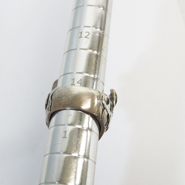 実際に弊社で買取させて頂いた【ギャラ付】CRAZY PIG/クレイジーピッグ EL DIABLO/エルディアブロ リング 15号の画像 5枚目