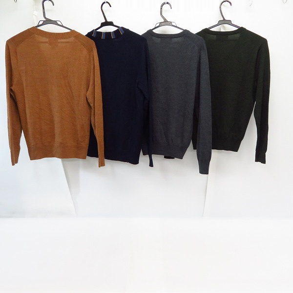 実際に弊社で買取させて頂いたBROOKS BROTHERS/ブルックスブラザーズ Red Fleece/レッド フリース カーディガン/ベスト/セーター XS 4点セットの画像 1枚目