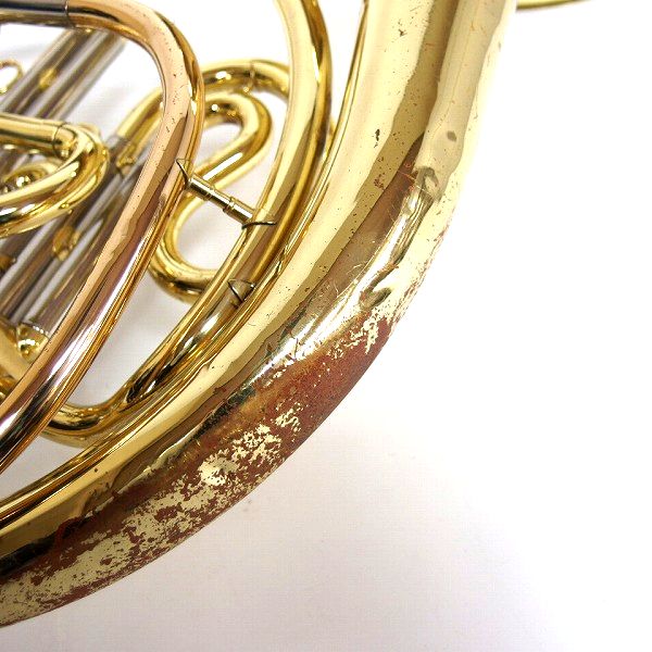 実際に弊社で買取させて頂いた★【ジャンク】YAMAHA/ヤマハ YHR321 フレンチホルン ハードケース付きの画像 5枚目