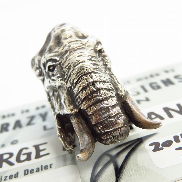 実際に弊社で買取させて頂いた【ギャラ付】CRAZY PIG/クレイジーピッグ ラージエレファントリング 6.5号
