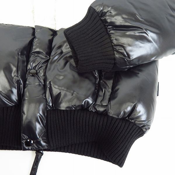 実際に弊社で買取させて頂いたAKM×DUVETICA/エーケーエム×デュベティカ ナイロン BORDER BI-COLOR DOWN/ダウンジャケット AD016 NYL032/Sの画像 5枚目