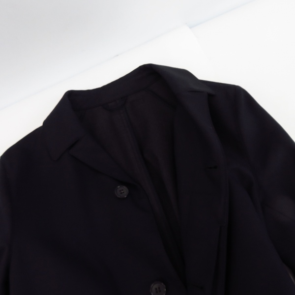 実際に弊社で買取させて頂いたMARNI/マルニ コットン チェンジポケット ステンカラーコート/44の画像 5枚目