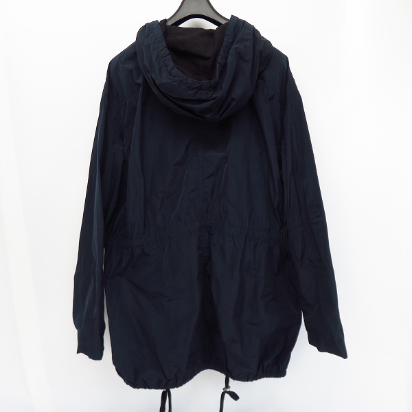 実際に弊社で買取させて頂いたMARNI/マルニ イタリア製 フーデッドコート ネイビー/44の画像 1枚目