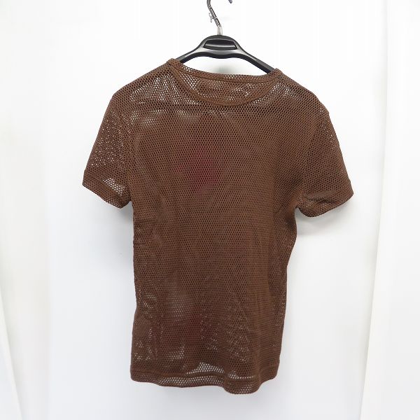 実際に弊社で買取させて頂いたDIRK BIKKEMBERGS/ダークビッケンバーグ パッチワーク メッシュ 半袖カットソー size：M の画像 1枚目