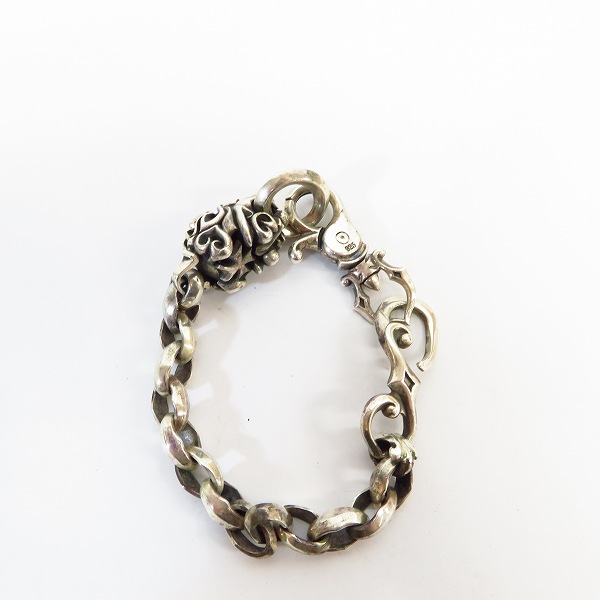 実際に弊社で買取させて頂いた【カスタム】DEAL DESIGN/ディールデザイン グランドライオンノッカー クリップブレスレットの画像 2枚目