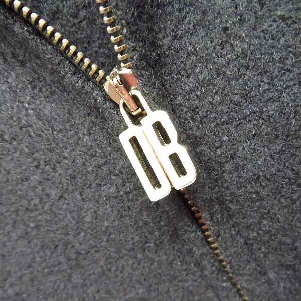 実際に弊社で買取させて頂いたDIRK BIKKEMBERGS/ダークビッケンバーグ ジップアップ ニットブルゾン ブラック size：Mの画像 5枚目