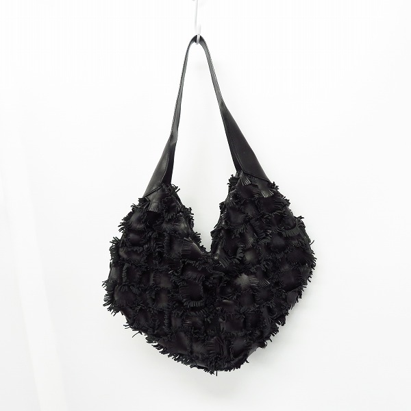 実際に弊社で買取させて頂いたLOEWE/ロエベ レザー ハンドバッグ ブラック