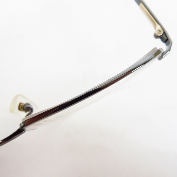 実際に弊社で買取させて頂いたALFRED DUNHILL/アルフレッドダンヒル メガネフレーム 度入り 937の画像 7枚目