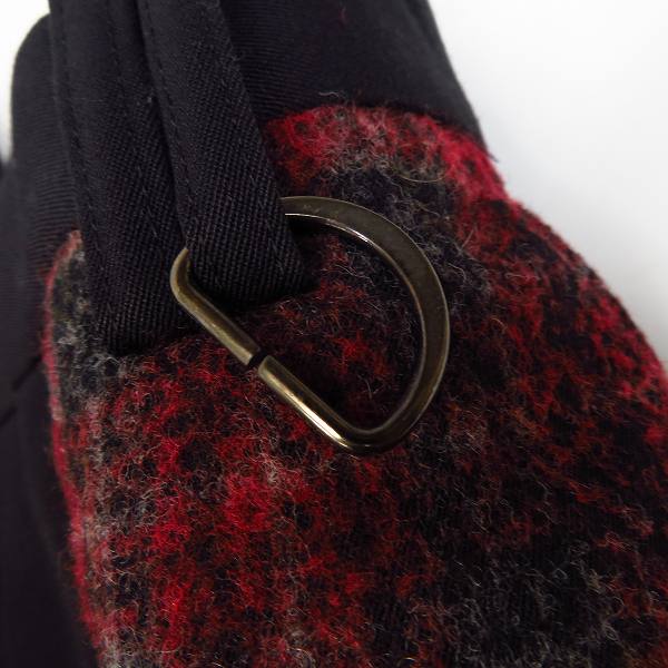 実際に弊社で買取させて頂いたDIET BUTCHER SLIM SKIN/ダイエットブッチャー テーラードカラーチェック切替1B スーツ セットアップ/1の画像 4枚目