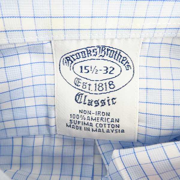 実際に弊社で買取させて頂いた【おまとめ8点↑】Brooks Brothers/ブルックスブラザーズ 長袖シャツ 無地/チェック柄等の画像 3枚目