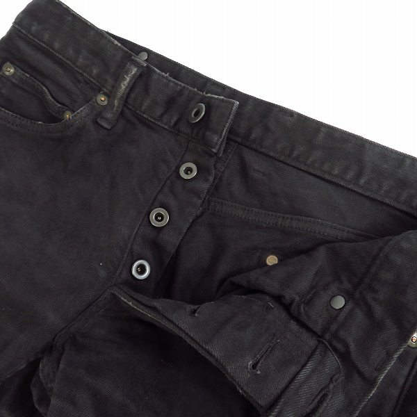 実際に弊社で買取させて頂いたISAMU KATAYAMA BACKLASH/イサムカタヤマ バックラッシュ ストレッチストレートデニムパンツ/1356-01C/Mの画像 4枚目
