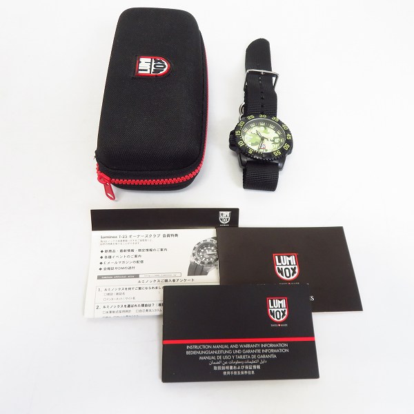 実際に弊社で買取させて頂いたLUMINOX/ルミノックス 腕時計 ネイビーシールズ 3050/3950 SVVの画像 6枚目