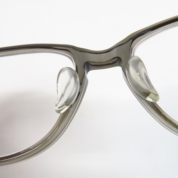実際に弊社で買取させて頂いた999.9/フォーナインズ 度入り フルリム メガネフレーム/アイウェア NPM-103 の画像 3枚目